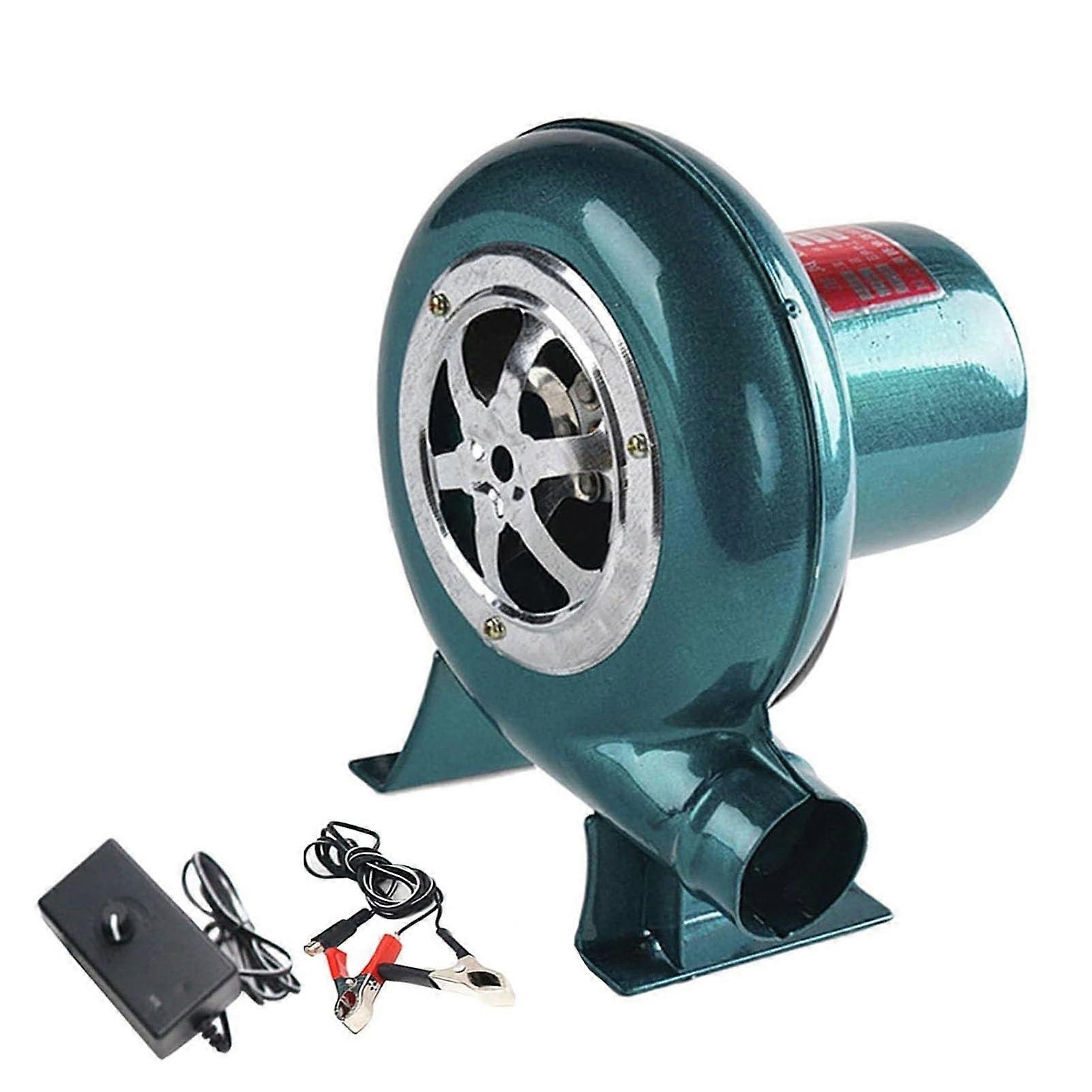 12V Electric Forge Blower 100W with Regulator, Adjustable Power Control, Energy Efficient Design