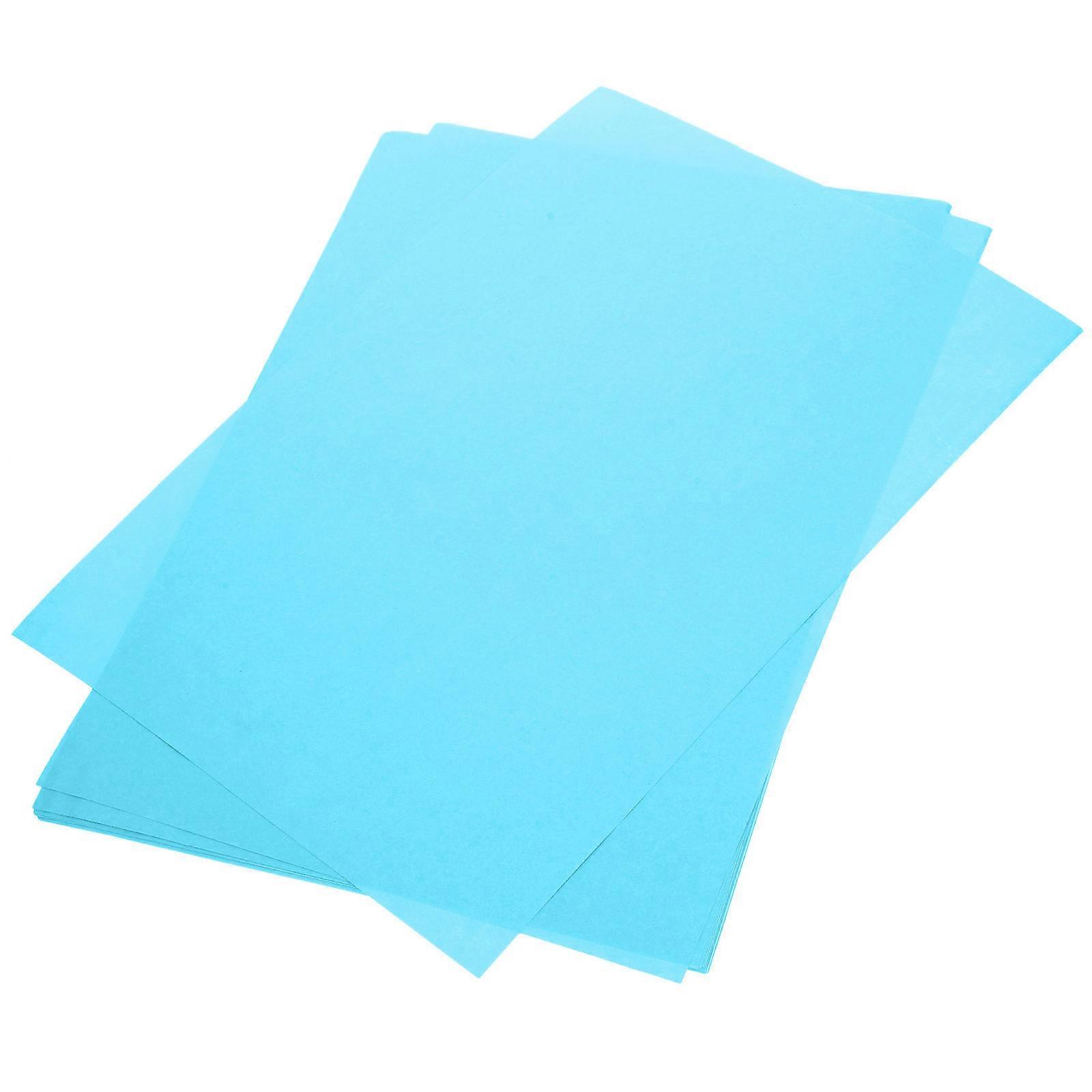 Thick Blue A4 Paper Double Sided Printable Sheets 100 Sheets for Printing