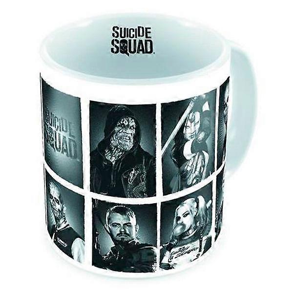 Suicide Squad Characters Coffee Mug - 11oz Ceramic Cup