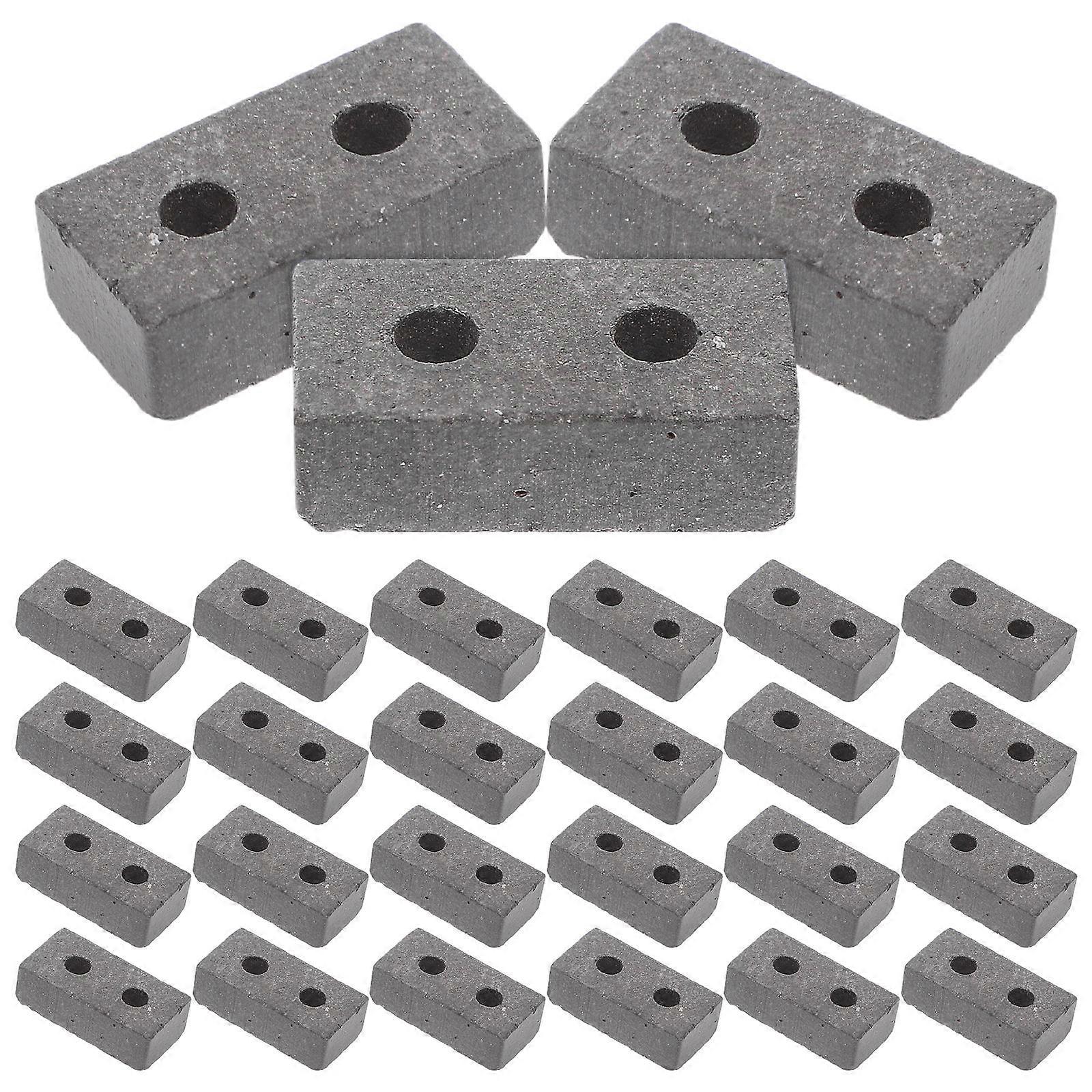 Mini Garden Accessories Mini Bricks Clay Blocks for DIY 40Pcs Kit