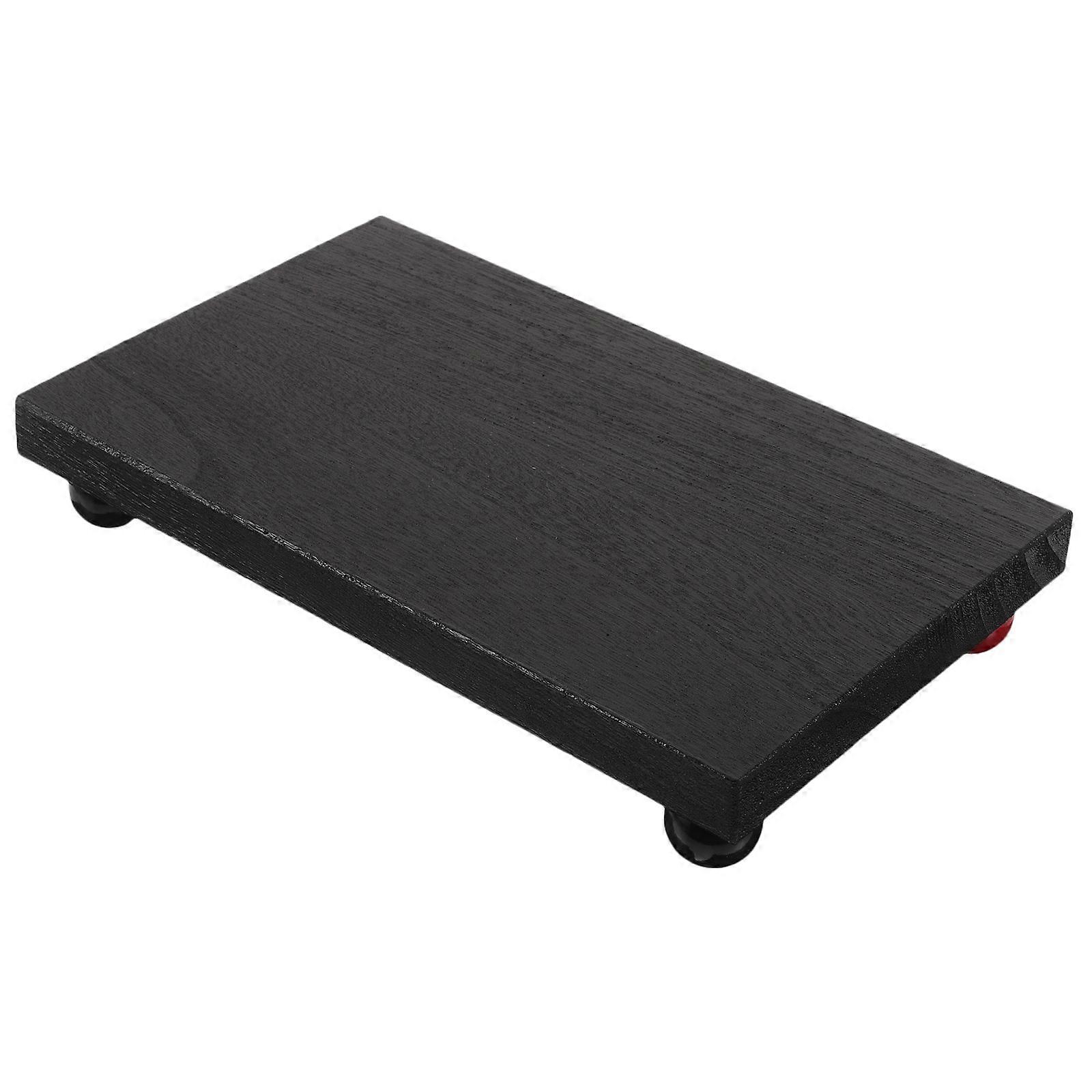 Decorative Wood Perfume Tray for Vanity with Rectangular Shape