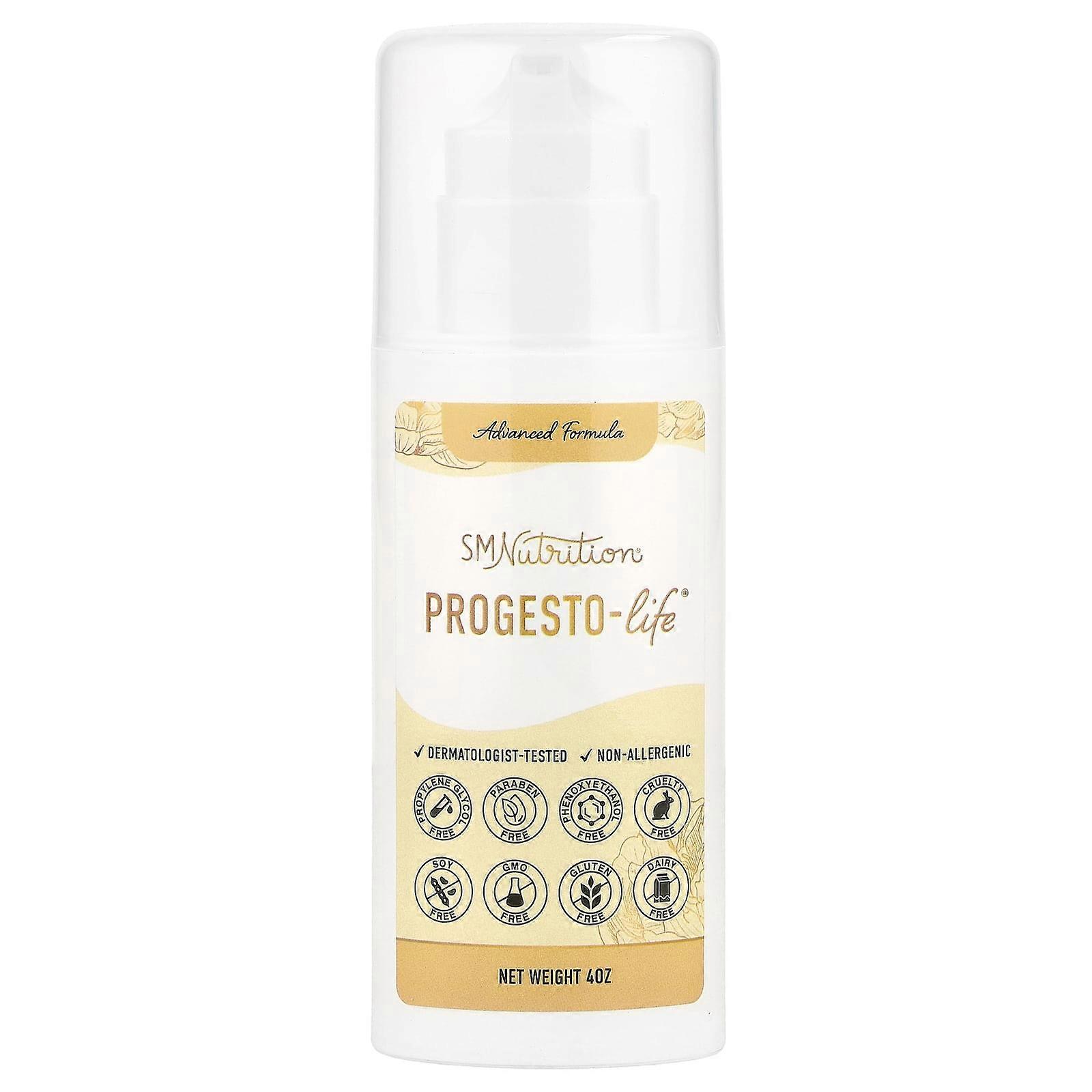 SMNutrition, Progesto-Life, Advanced Formula, 4 oz