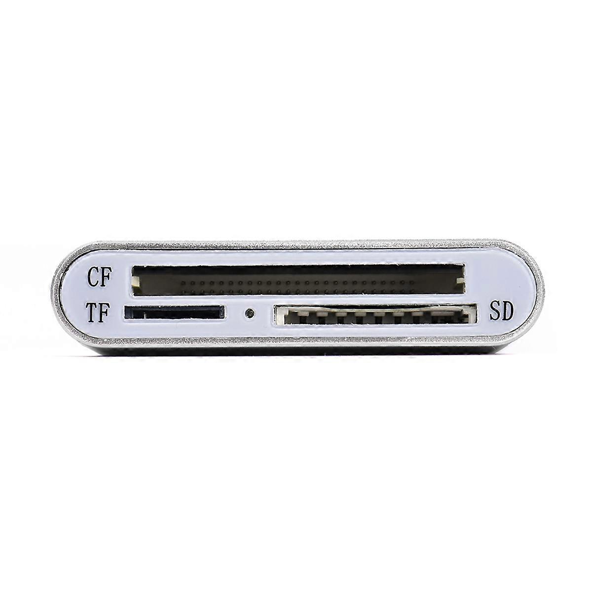 USB Reader USB 3.0 Reader for Data Reading Aluminum Superspeed Silver