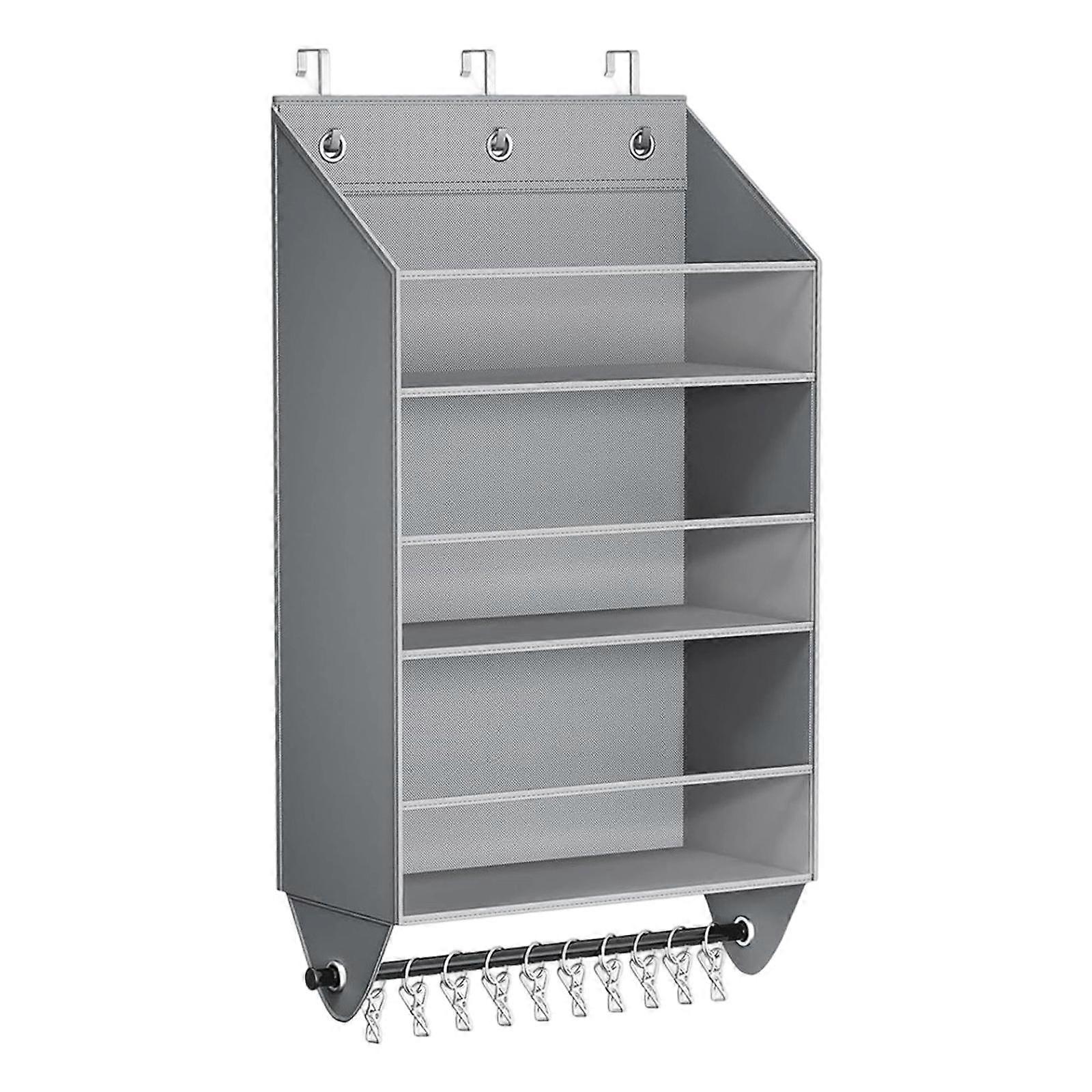 over The Door Baseball Organizer Hat Storage Rack Durability with 10 Hooks
