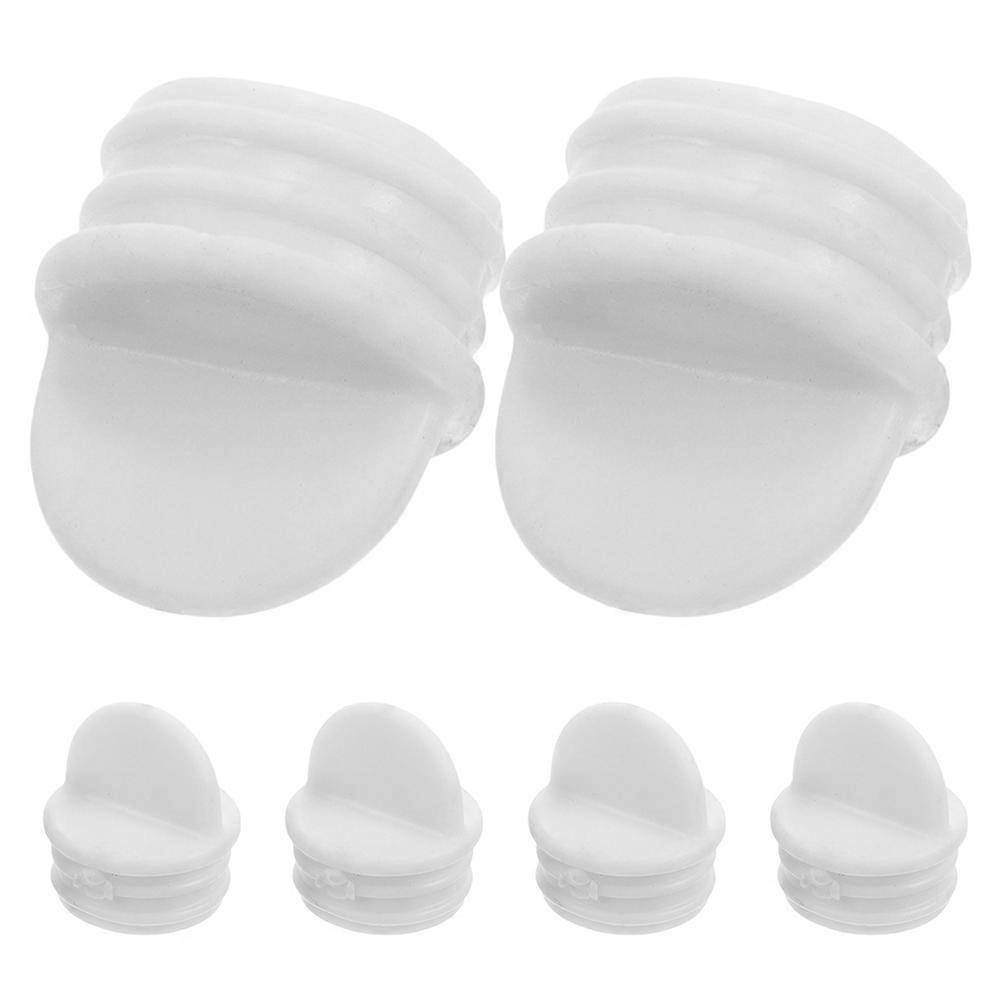 Mop Bucket Replacement Plug White Rubber Leakproof Stopper 30Pcs