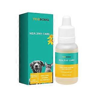Pet Oral Care Hygiene Gel, Dental Cleaning Gel for Dogs & Cats, Reduces Plaque & Bad Breath, Supports Healthy Gums, Easy-to-Use Pet Dental Care Soluti