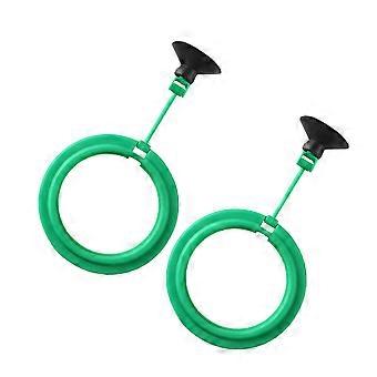 2pcs Poisson Alimentation Anneau Aquarium Aquarium Réservoir Anneau Mangeoire Flottant Cercle Alimentaire (Vert, Rond)