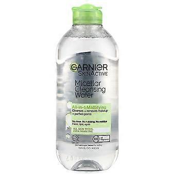 Garnier SkinActive Micellair Reinigingswater, Alles-in-één Matterend, 400 ml, 2-pack