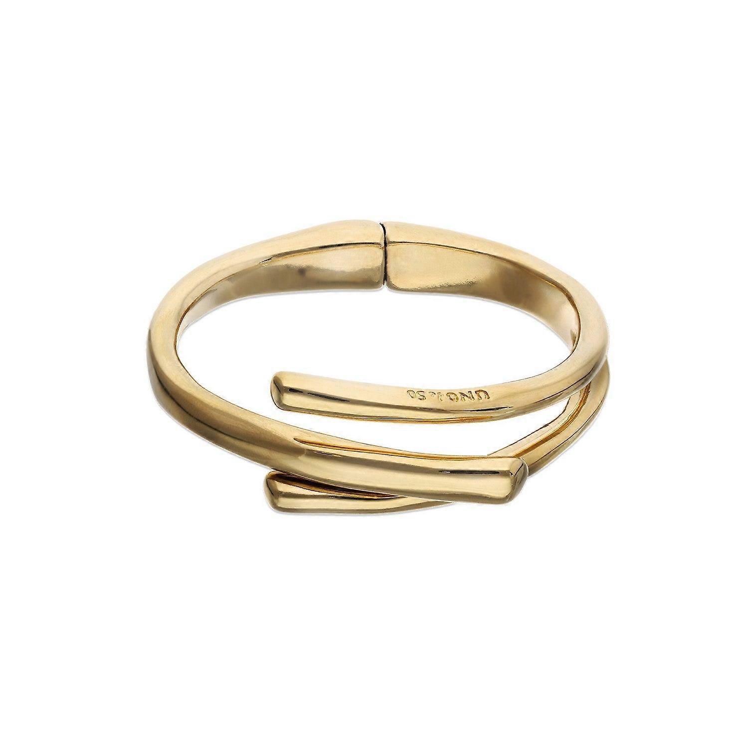 Bracelet UNOde50 plaqué or 18 carats, trois formes organiques entrelacées PUL2631ORO000 | Acotis