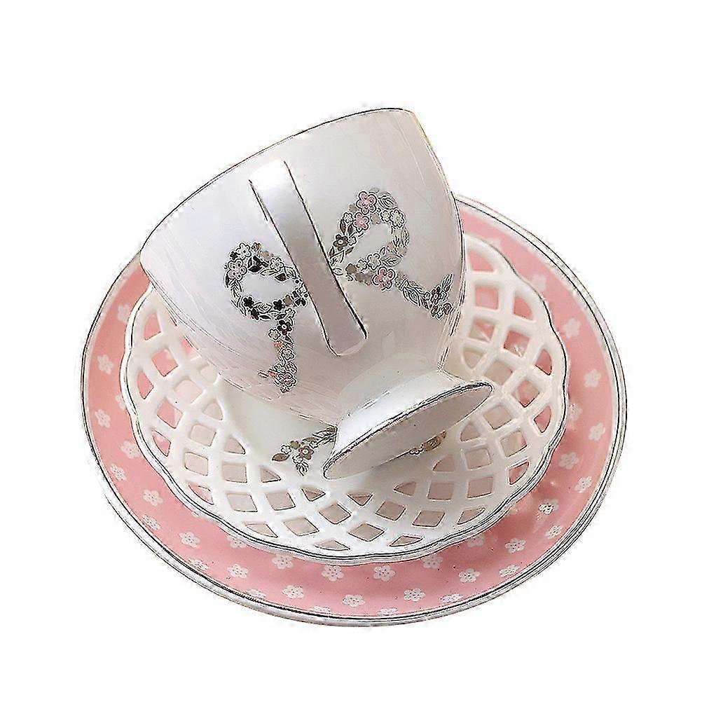 Ceramic Tableware Coffee Cup Set for Coffee Use Afternoon Tea 1Set