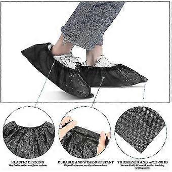 100pcs Disposable Non-woven Shoe Cover Thick Nonwoven Shoe C