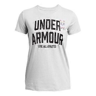 Under Armour Womens/Ladies Pride Embroidered Crew Neck T-Shirt