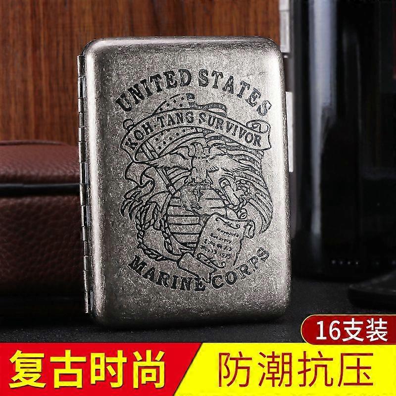 Portable pressure and moisture resistant cigarette box