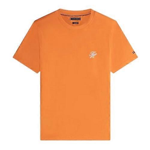 Tommy Hilfiger miesten Script Logo Regular T-paita
