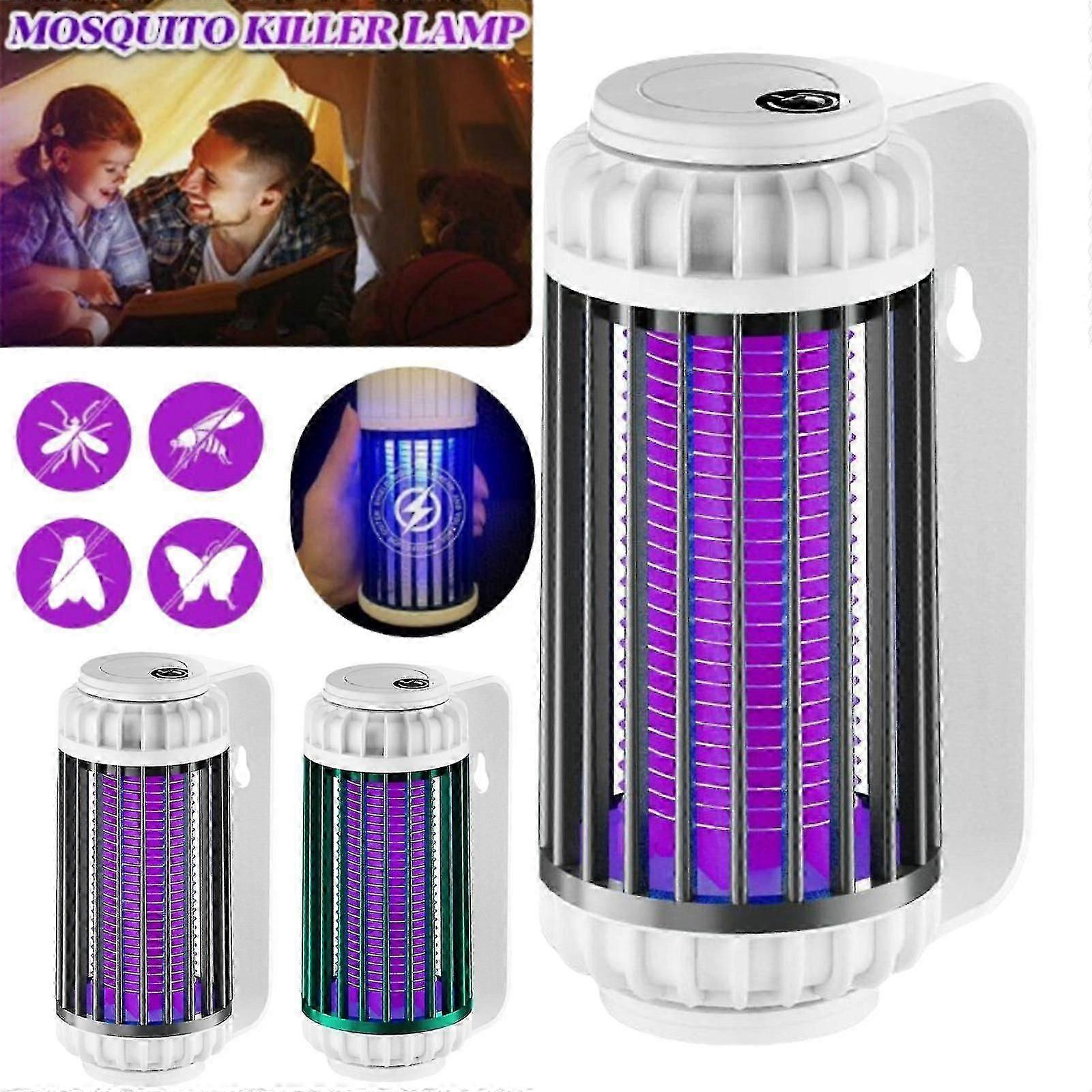 Multifunctional Camping Mosquito Killer Lampuv Light Bug Zapper Noiseless