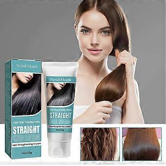 Protein Correcting Straight Hair Cream - odżywcza kuracja do włosów zniszczonych z gliceryną, kolagenem i keratyną