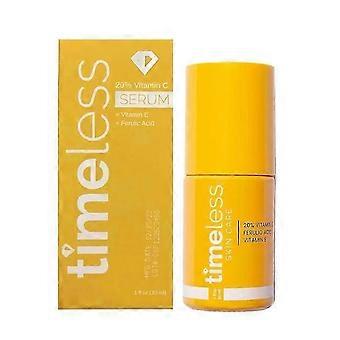 Siero illuminante CUJMH da 30 ml con vitamina C e acido ferulico, adatto a tutti i tipi di pelle.