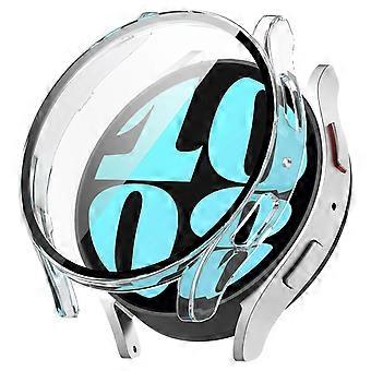 Für Samsung Galaxy Watch 6 40mm 360 Grad Smartwatch Schutzhülle Glas Transparent