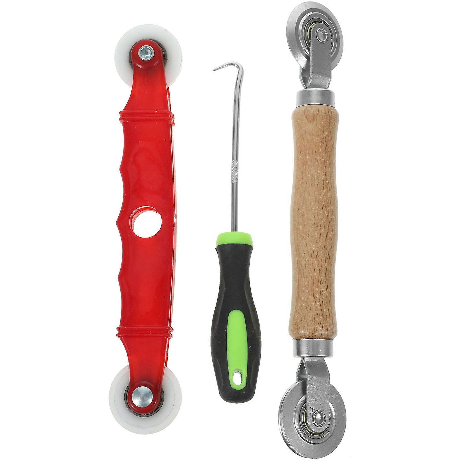 1 Set Screen Rolling Tool Screen Spline Roller Tool for Window Door Screens