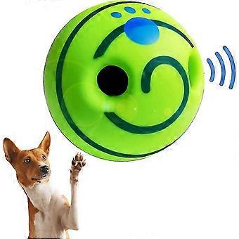 Wobble Giggle Ball Interaktive Hund Puzzle Spielzeug Treat Spender Quietschende Fußball