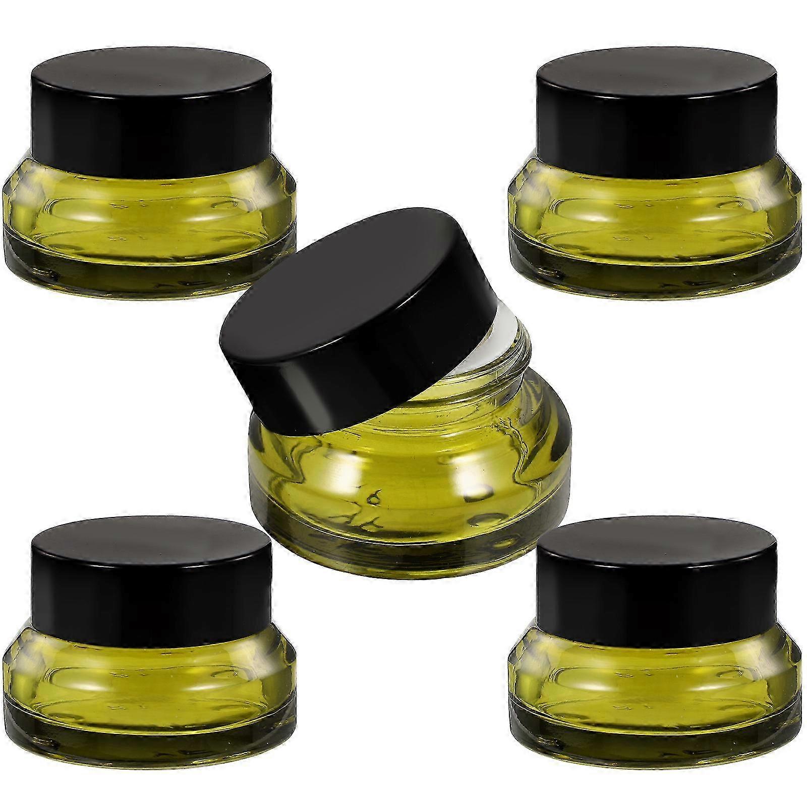 Refillable Travel Containers Cream Containers compatible with Storage 5Pcs Pack