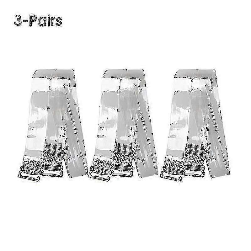 Women's Clear Bra Straps Invisible Transparent Adjustable For Cup