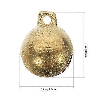 Tiger Head Bells Copper for Decoration 20Pcs Multi-Functional Pet Bells
