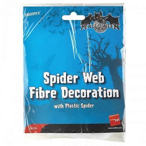 Smiffys Plastic Spider Web Halloween Decoration