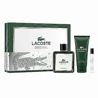 Lacoste Original Eau De Parfum Spray 100ml Set 3 Pieces