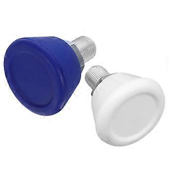 Rubber Roller Skate Toe Stop for Brake Pad Replacement 2Pcs Assorted Color