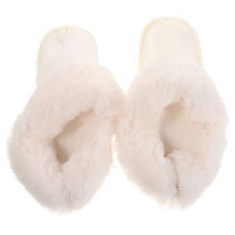 Plush Shoe Liners for Warmth with 1Pair of Winter Shoe Inserts in White