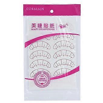 140 pcs self-adhesive eyelash extensions, eyelash positioning pads, isolating patches
