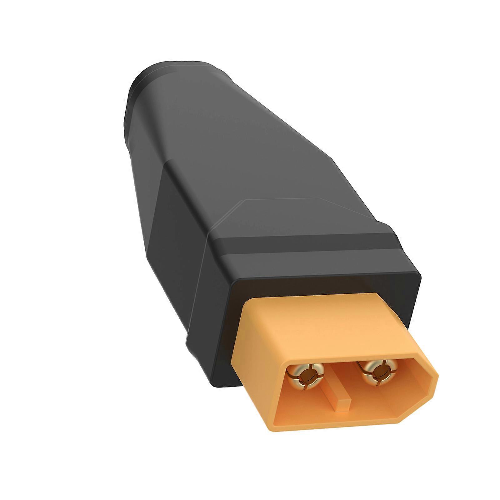 DC5525 to XT60M Power Coupling with ABS Body, Integrated Electrical Contact Conversion Without Any Soldering Work Multicolor