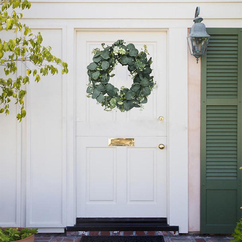 Eucalyptus Wreath Garland Front Door Greenery Hanging Ornament