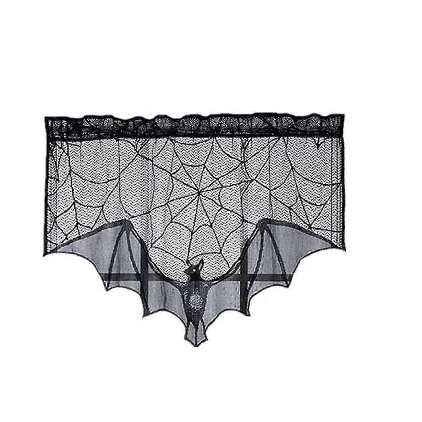 Elegant Spiderweb Lace Runner