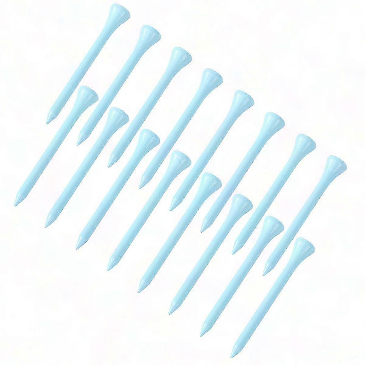 100Pcs Cylindrical Golf Tees for Straight Drives