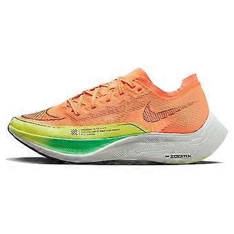 Nike ZoomX Vaporfly Next% 2 'Peach Cream Green Shock' Feminino CU4123-801
