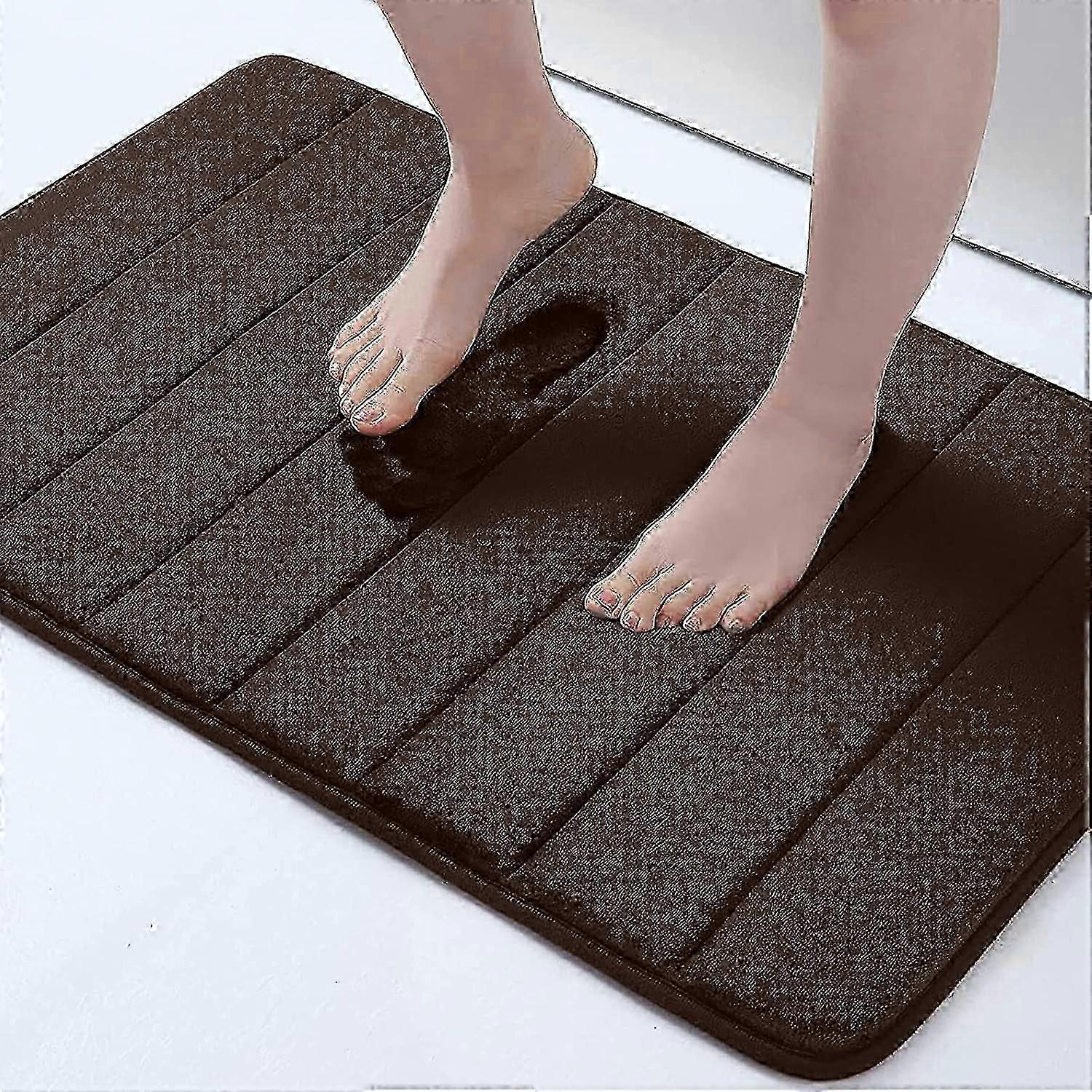 Non Slip Memory Foam Bath Mat Absorbent
