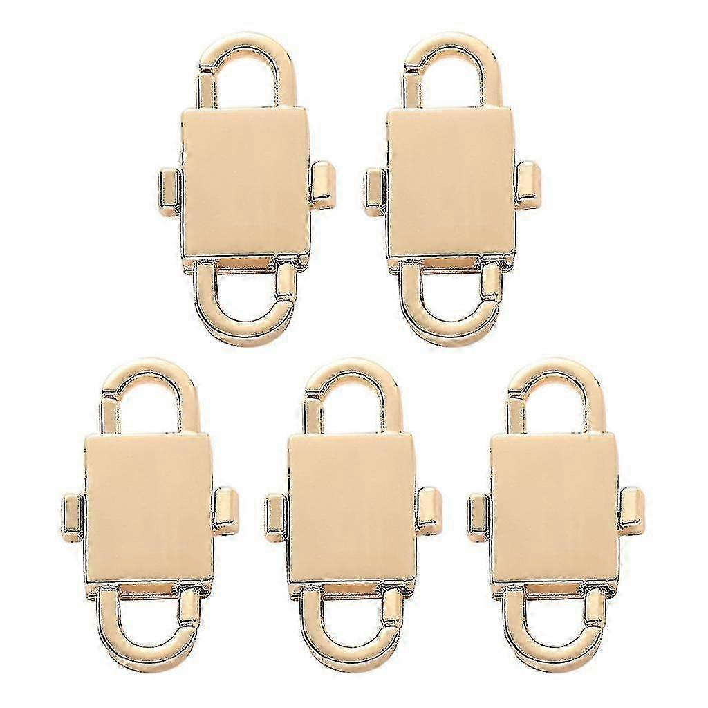 Spring-Action Chain Strap Buckles