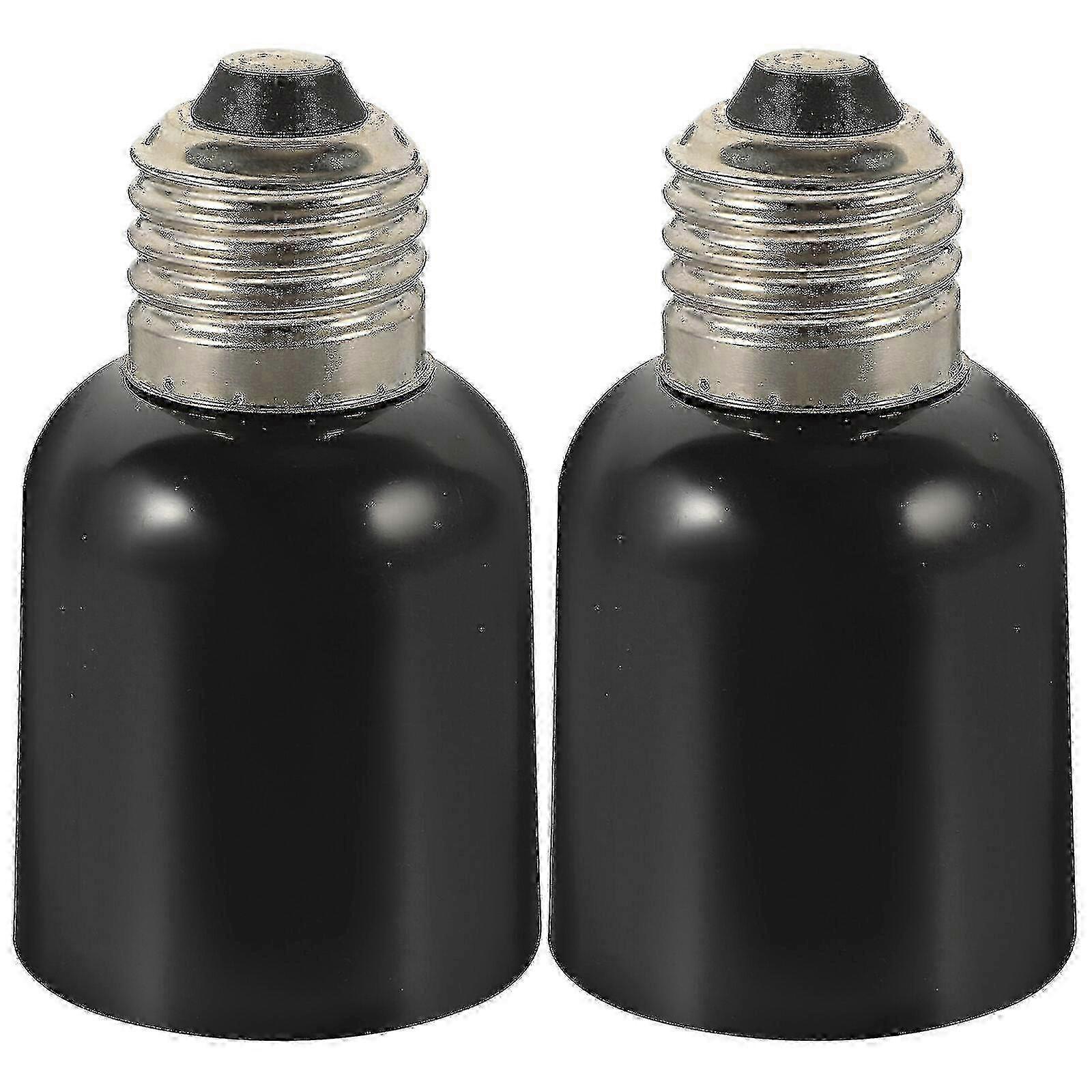 2pcs E27 to E40 Light Converter Screw Bulb Adapter Accessory