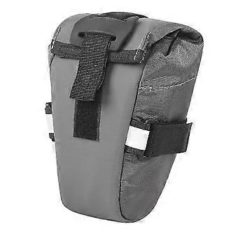 Waterproof Mini Bicycle Saddle Bag with Reflective Details and Tail Light Hook for Road Bikes,Cycling Storage Accessory_aa