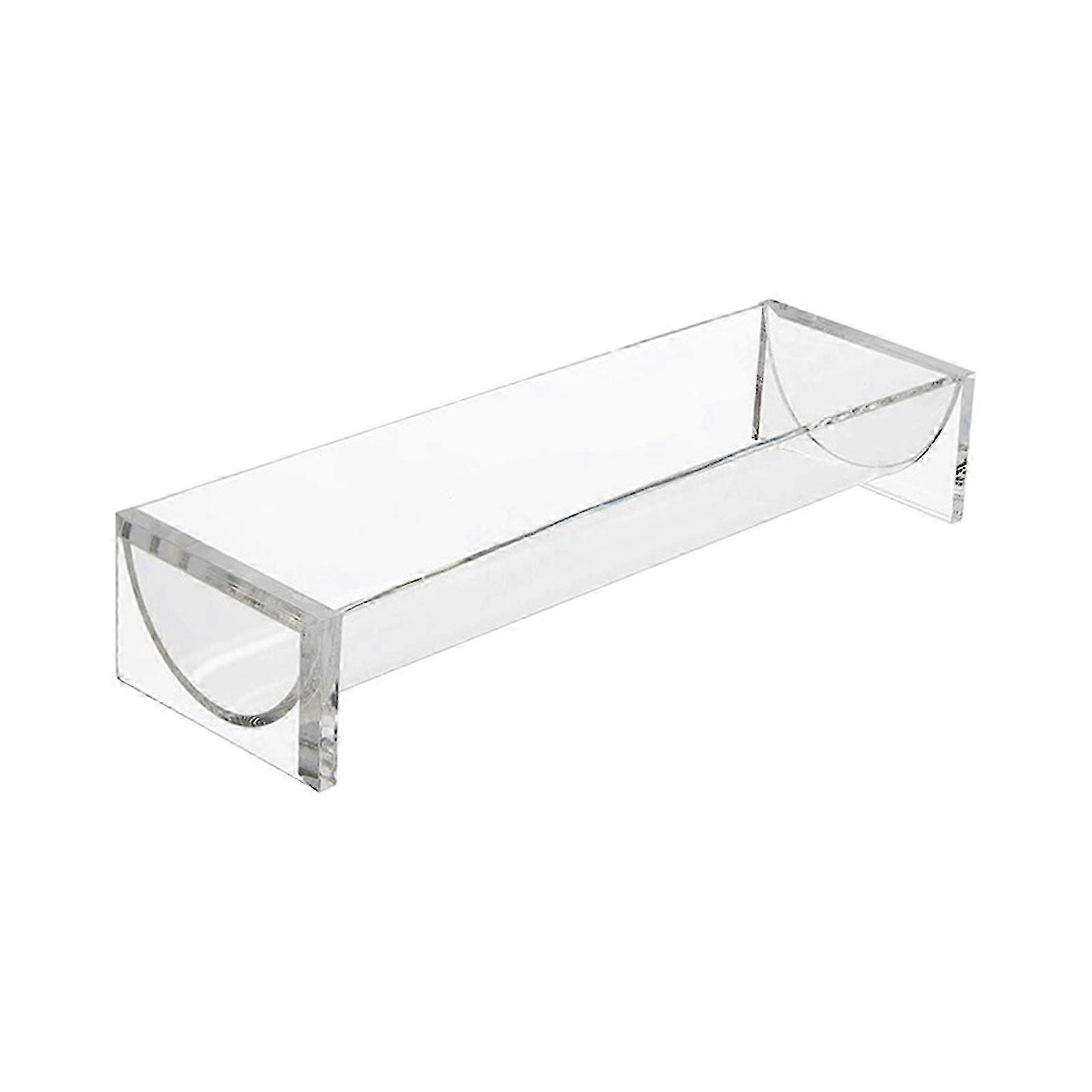 Acrylic Appetizer Tray Rectangular Modern