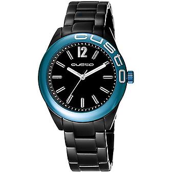 R.custo velvet ng/az. Quartz Analog Women's Watch with CU057201 Stainless Steel Bracelet