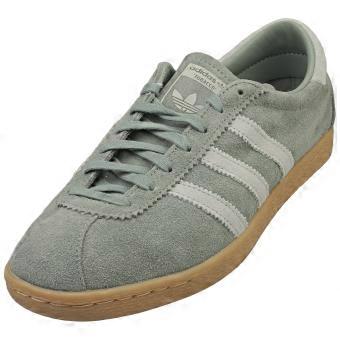 adidas Tobacco Mens Fashion Trainers in Silver Green