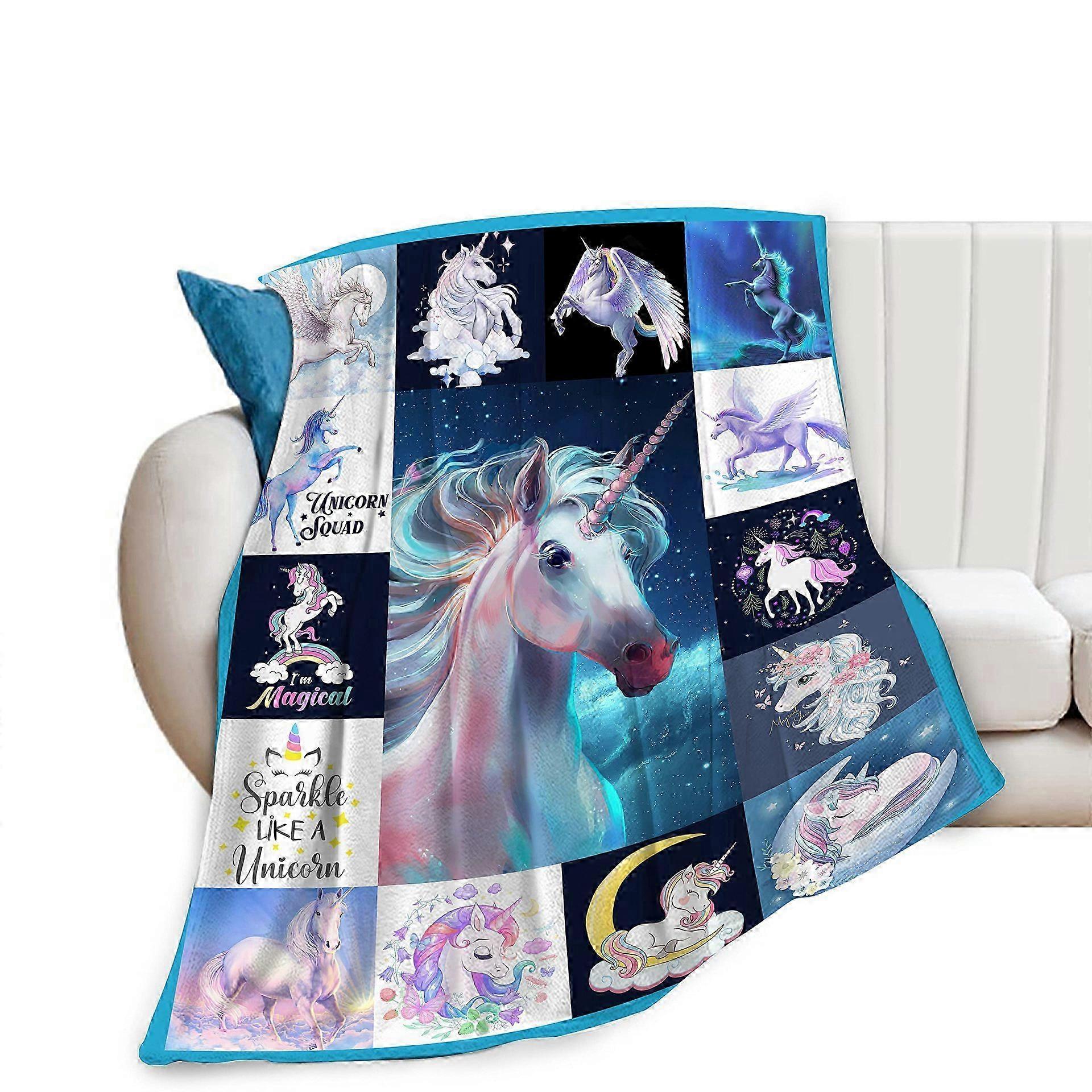 Cute Corgi Polyester Flannel Blanket