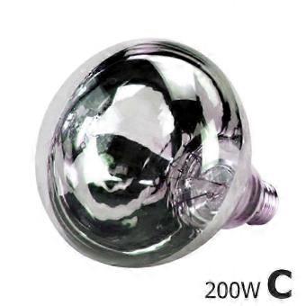 Glass Infrared Heat Lamp E27