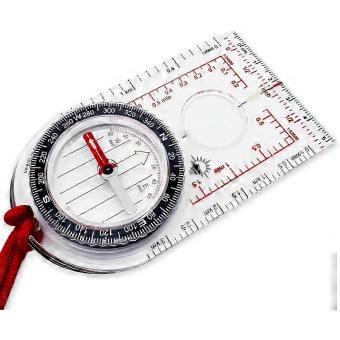 Compact Baseplate Compass with 3X Magnifier and Scales