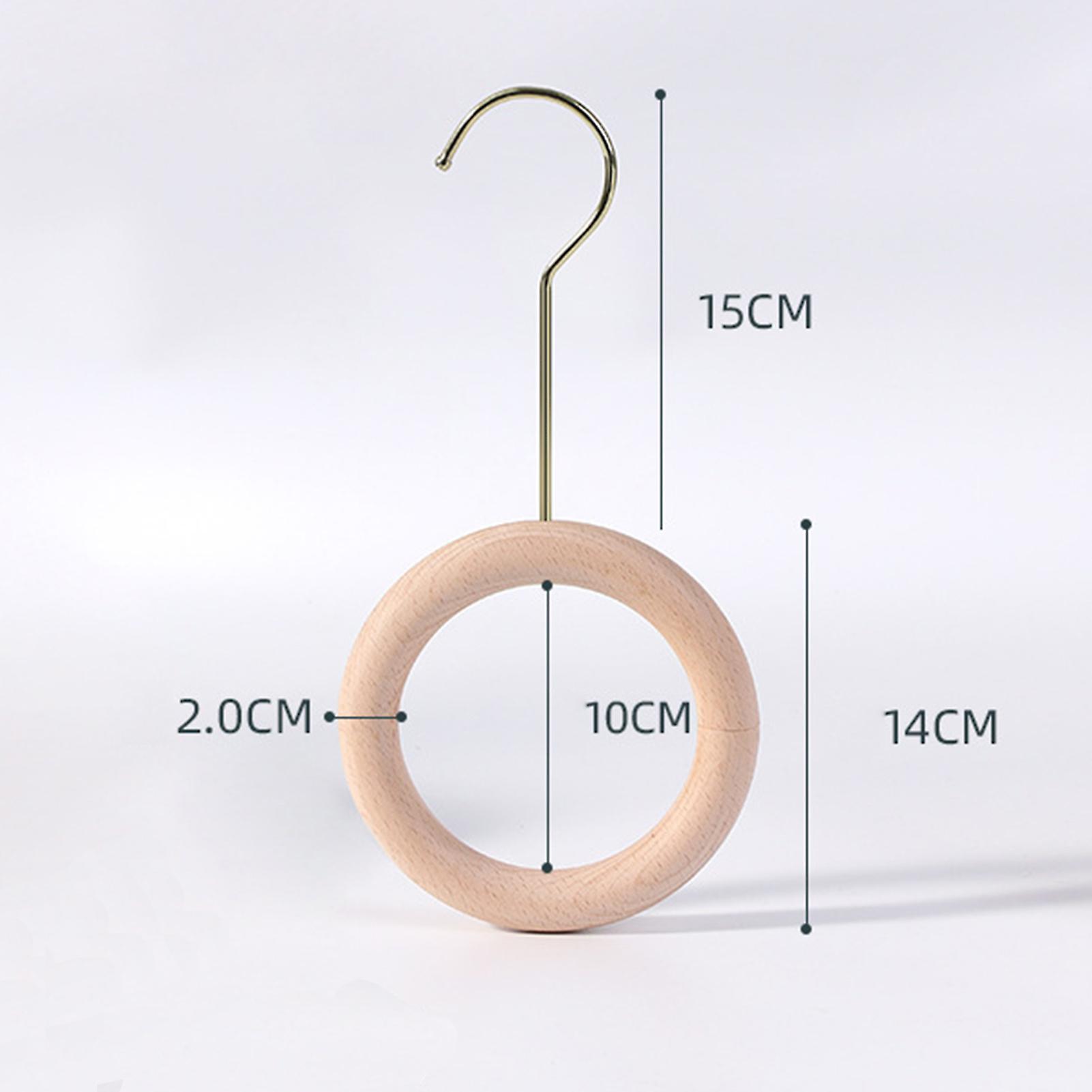 Closet Storage Ring Hangers Simple Solid Hanger Holders