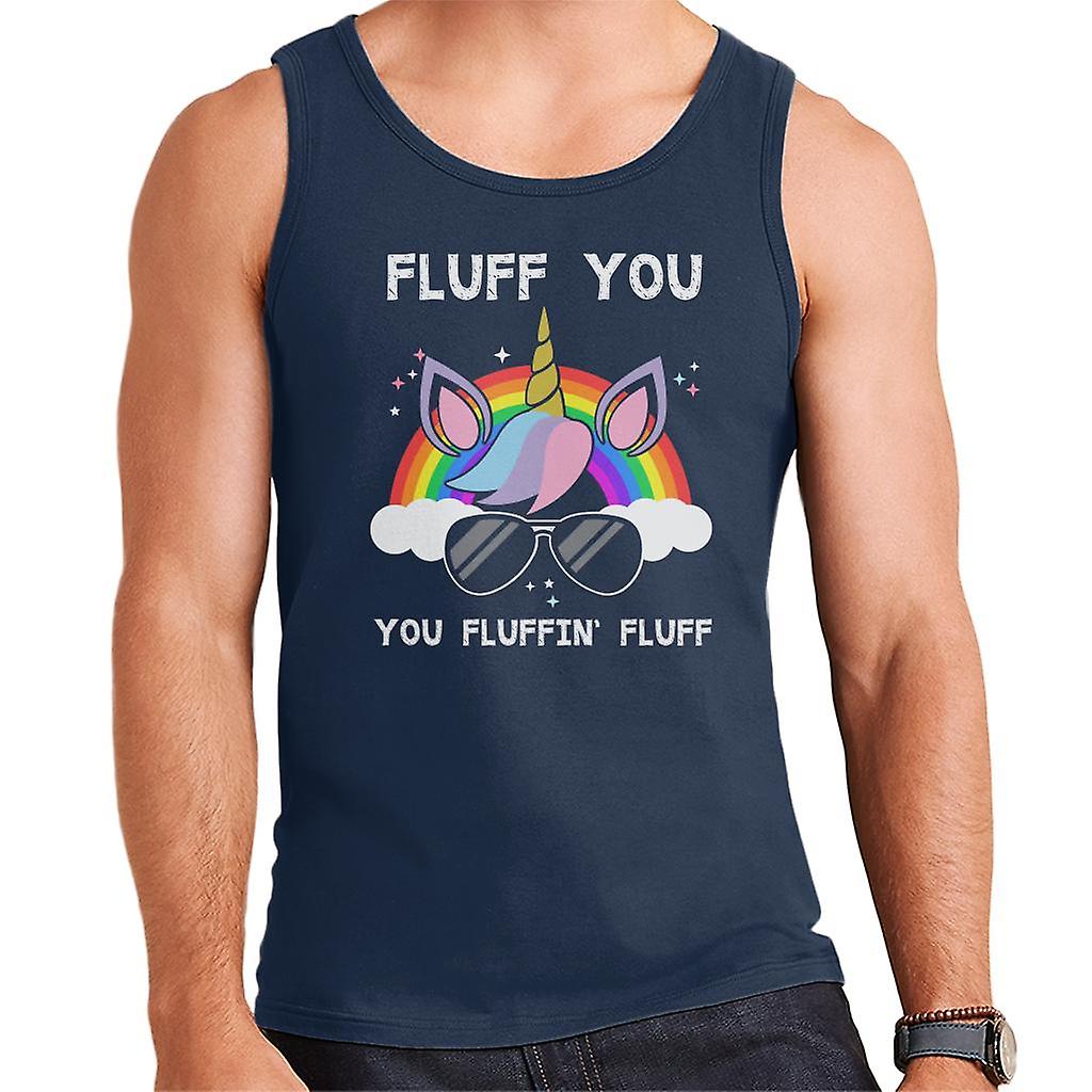 Lo du du Fluffing Fluff Unicorn menns Vest
