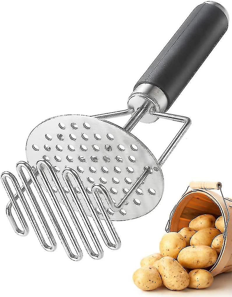 Potato Masher, Cooking And Kitchen Gadget, Convenient Compatible With Making Mashed